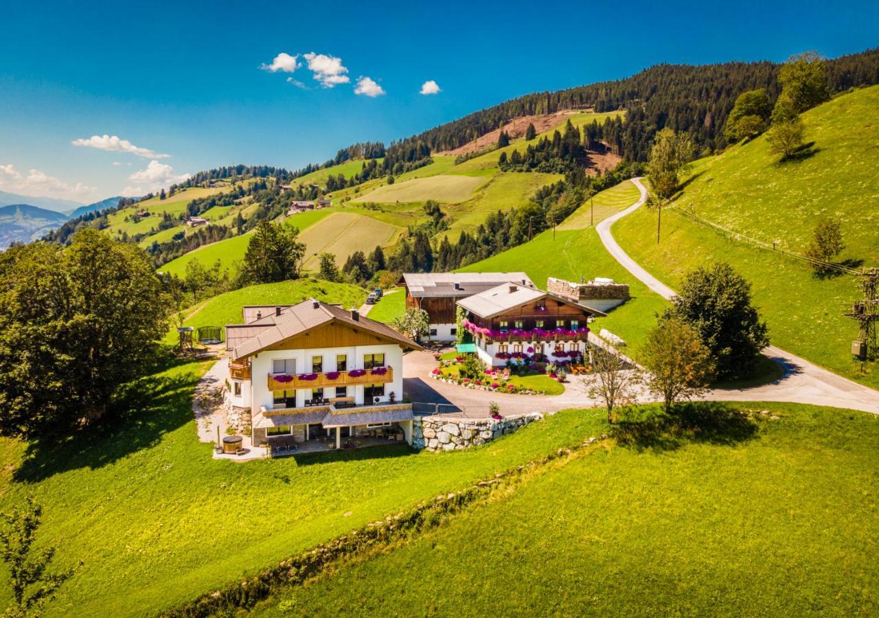 Apartamento Lindbichlhof Urlaub Am Bio Bauernhof Sankt Johann im Pongau Exterior foto