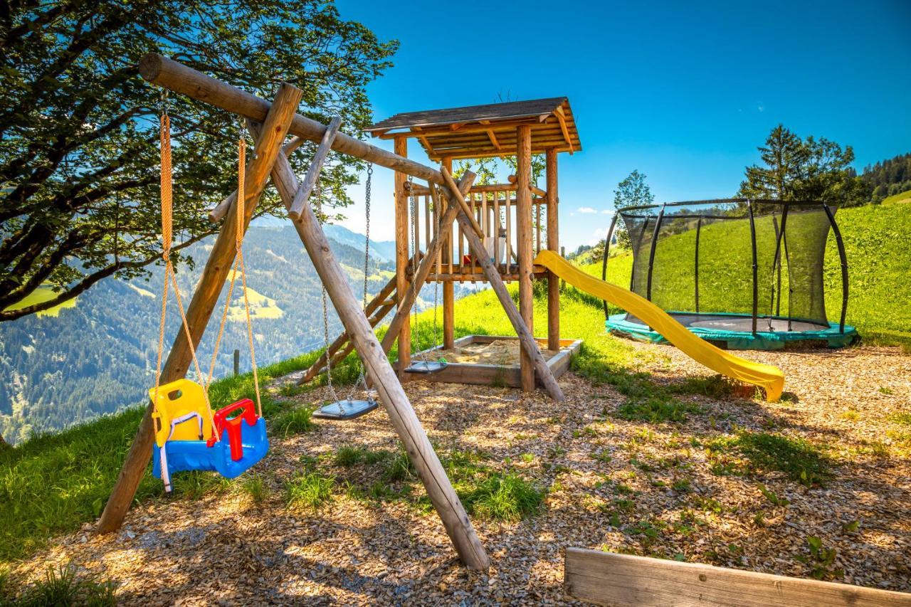 Apartamento Lindbichlhof Urlaub Am Bio Bauernhof Sankt Johann im Pongau Exterior foto
